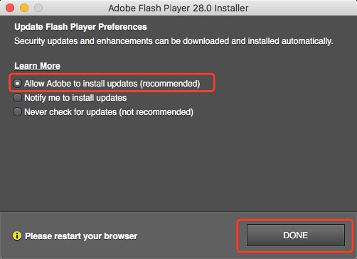 adobe flash safe for mac